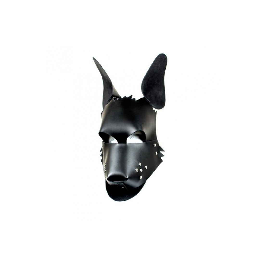 MASCHERA SEXY DA CANE IN CUOIO PER GIOCHI SADOMASO