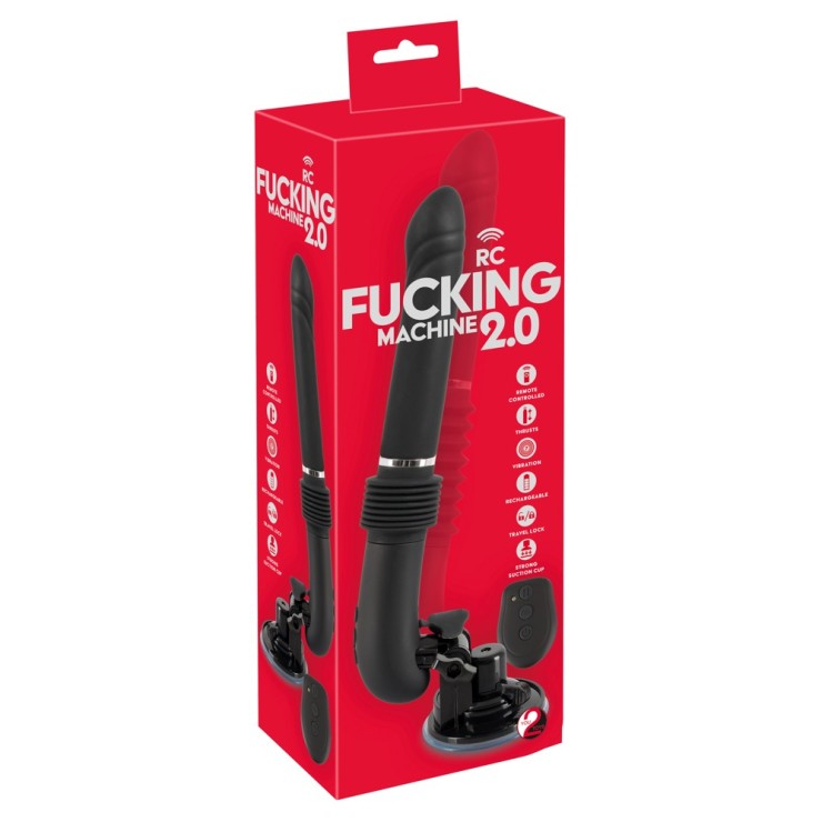 Fucking-sex machine thrusting con movimento a spinta e vibrazione