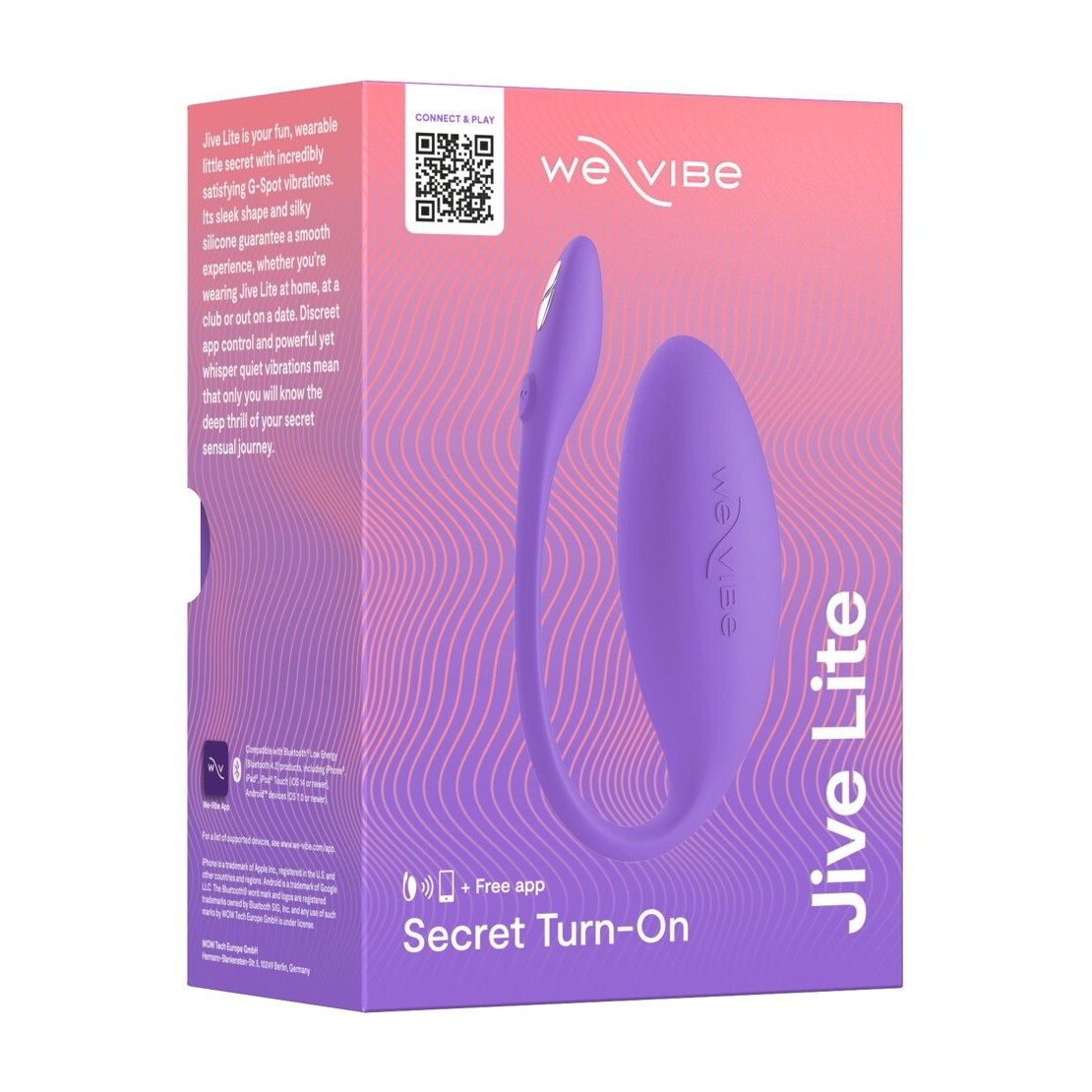 copy of JIVE LITE SEX TOY OVETTO VAGINALE VIBRANTE RICARICABILE CON APP WE VIBE